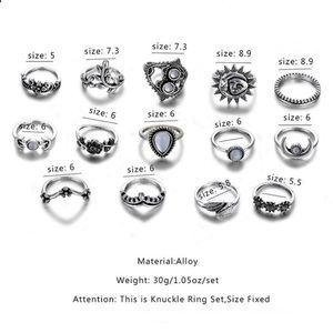 Jewelry - NEW Boho Celestial 14 Piece Ring Set Jewelry - NEW Boho Celestial 14 Piece Ring Set